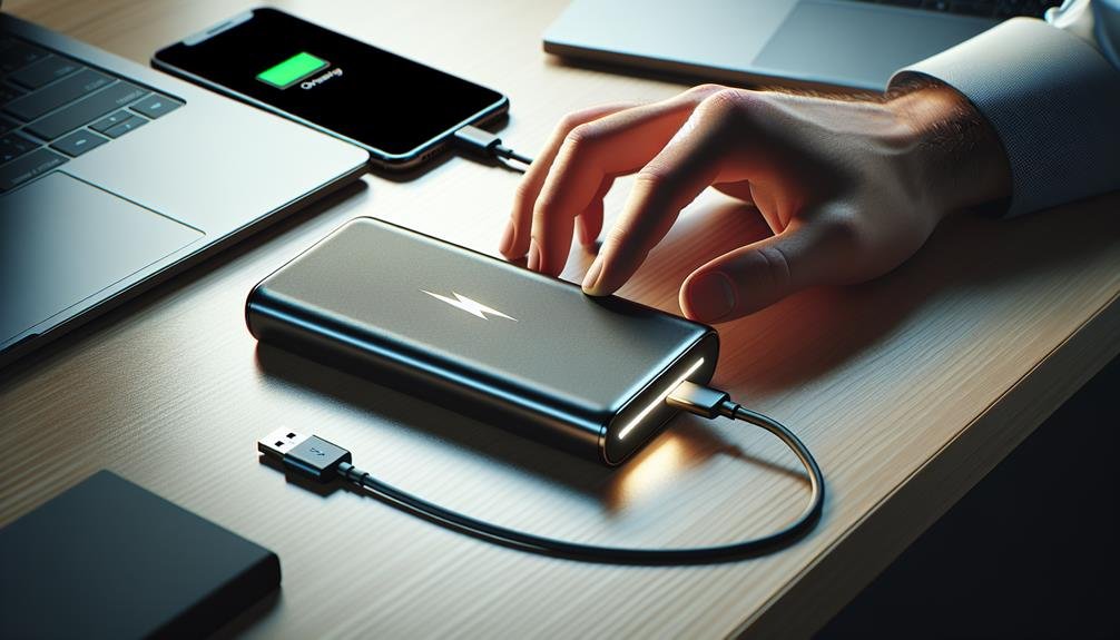 charging a power bank