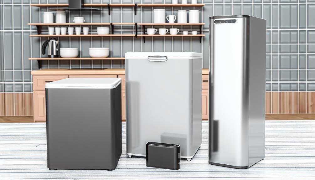 freezer types and uses