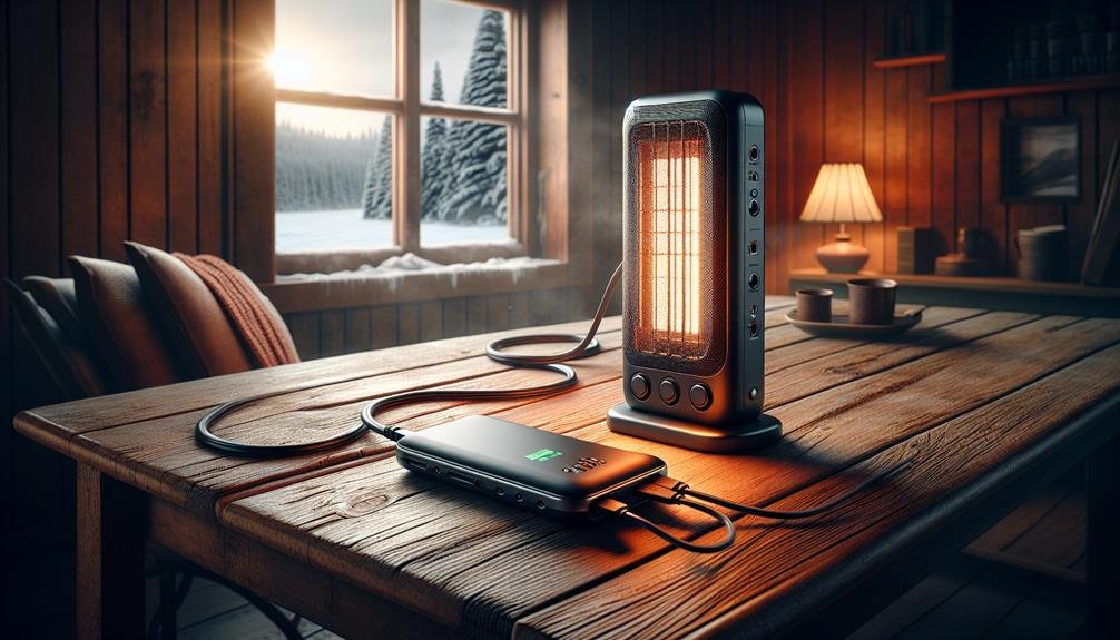power bank heating experiment
