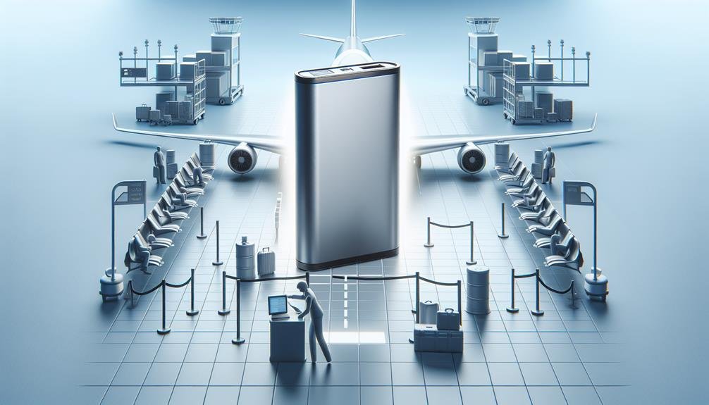 power bank in flight