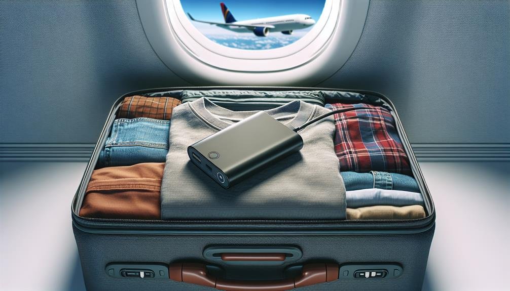 traveling with power banks