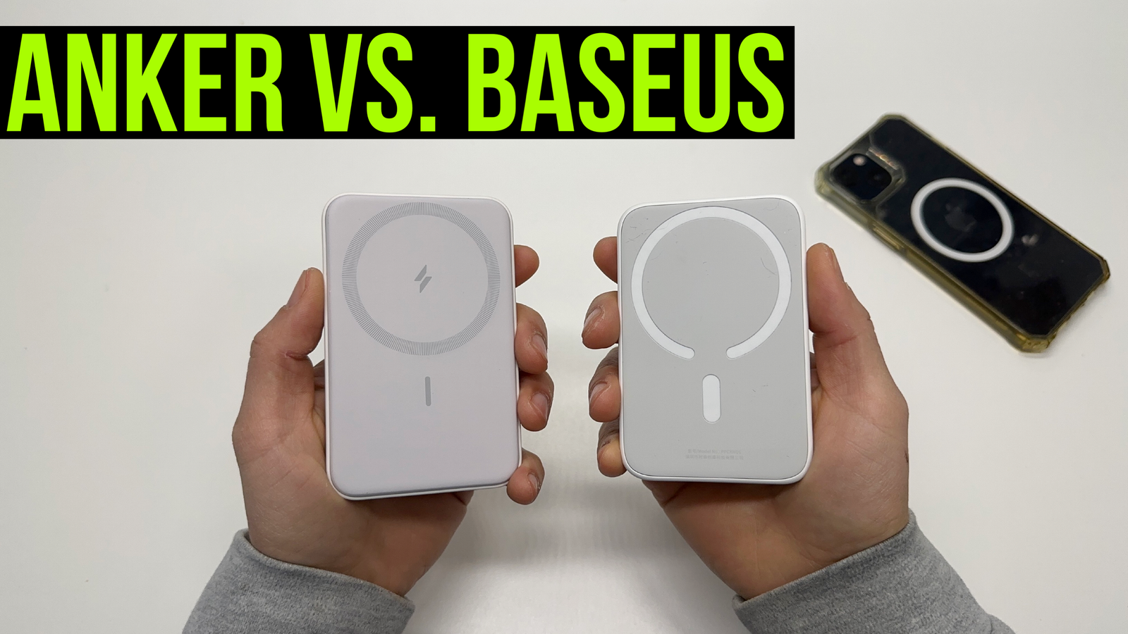 Anker vs Baseus Power Bank