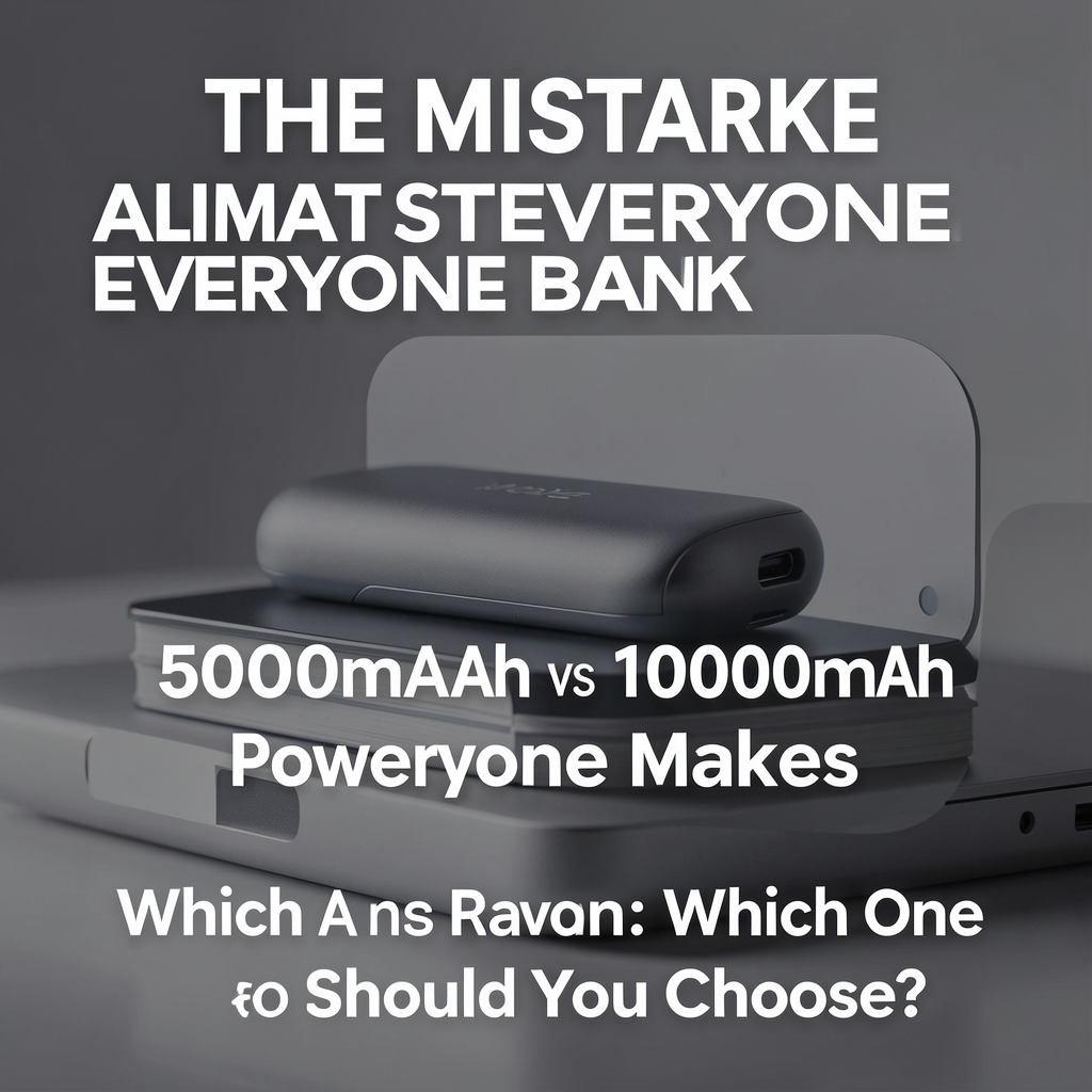 5000mAh vs 10000mAh Power Bank: Which One Should You Choose? - The Mistake Almost Everyone Makes