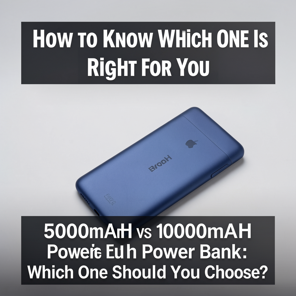 5000mAh vs 10000mAh Power Bank: Which One Should You Choose? - How to Know Which One Is Right for You