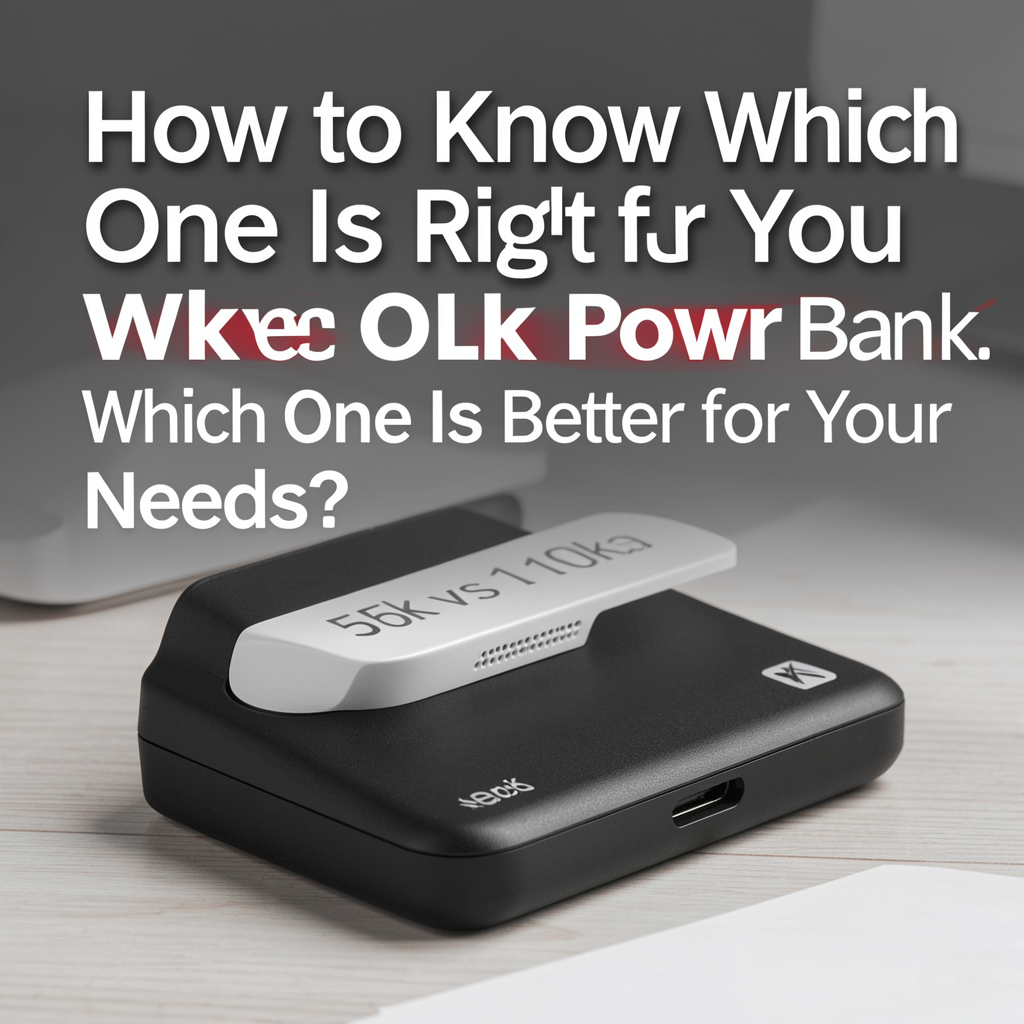 5k vs 10k Power Bank: Which One Is Better for Your Needs? - How to Know Which One Is Right for You