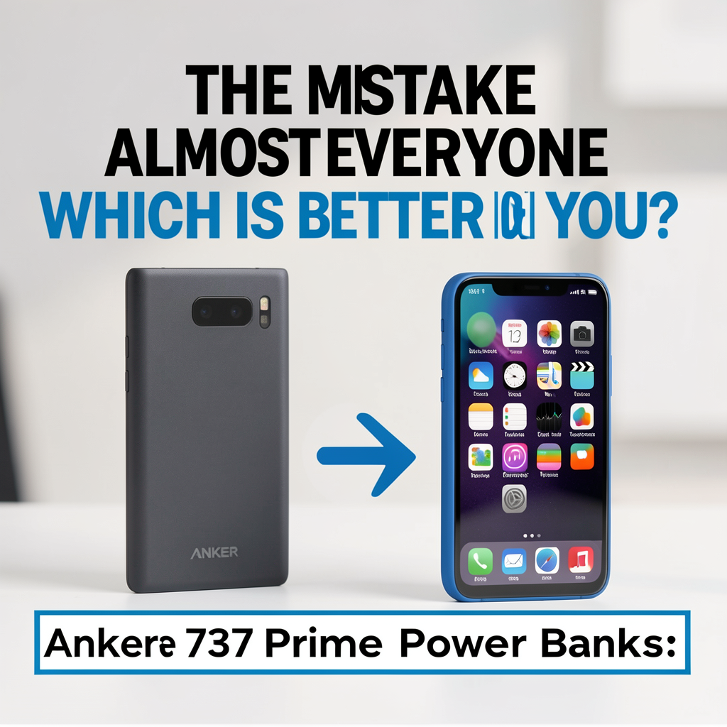 Anker 737 Power Bank vs Anker Prime Power Bank: Which Is Better for You? - The Mistake Almost Everyone Makes