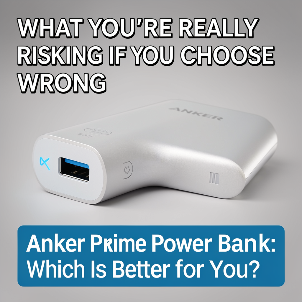 Anker 737 Power Bank vs Anker Prime Power Bank: Which Is Better for You? - What You’re Really Risking If You Choose Wrong