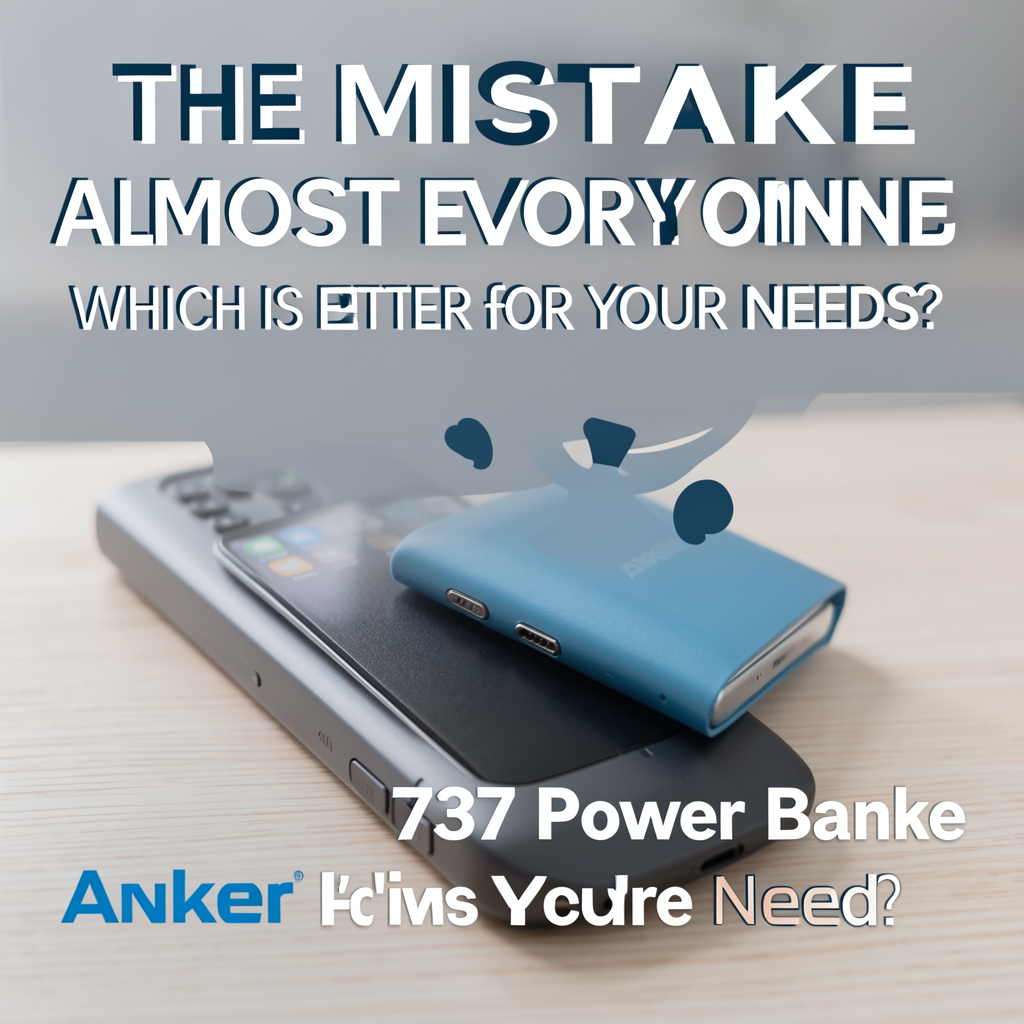 Anker 737 Power Bank vs Prime: Which Is Better for Your Needs? - The Mistake Almost Everyone Makes