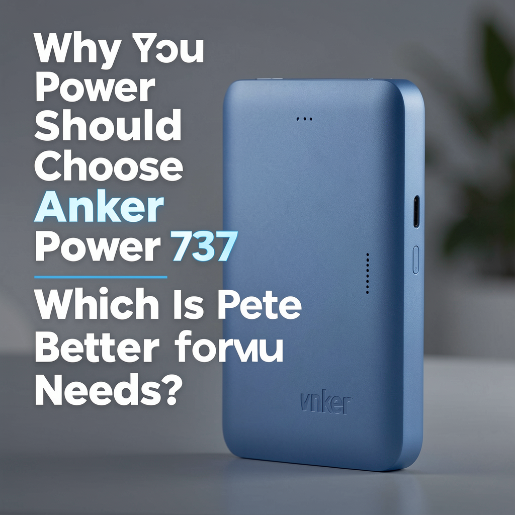 Anker 737 Power Bank vs Prime: Which Is Better for Your Needs? - Why You Should Choose Anker 737 Power Bank