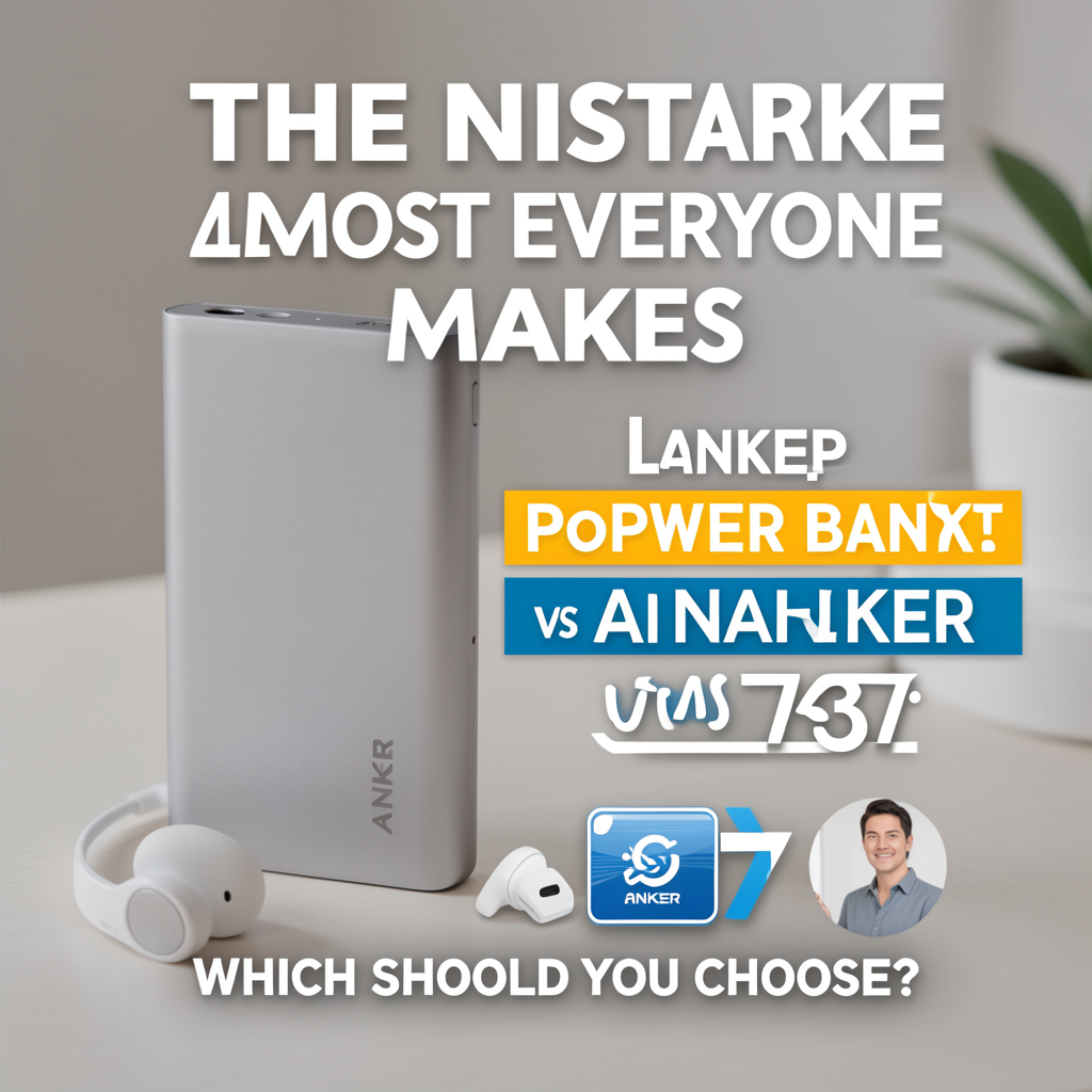 Anker Laptop Power Bank vs Anker 737: Which Should You Choose? - The Mistake Almost Everyone Makes