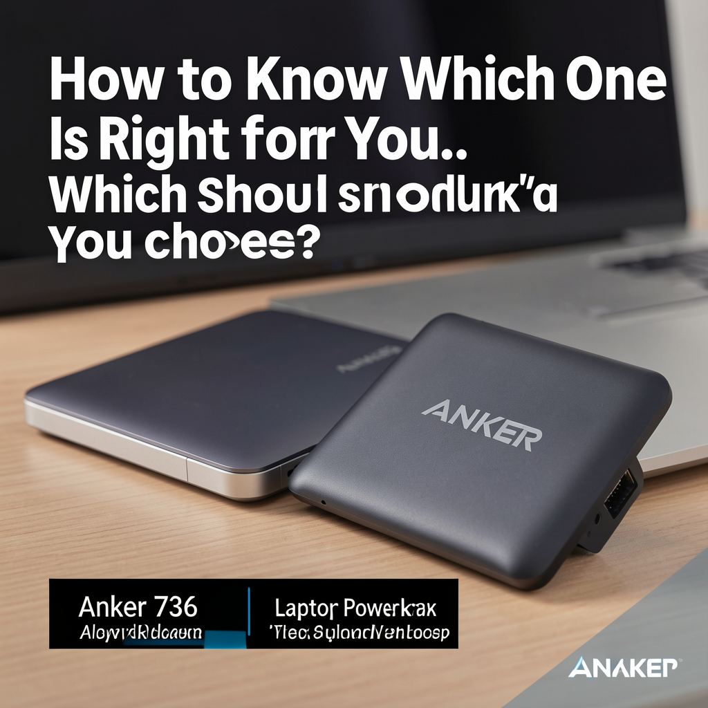 Anker Laptop Power Bank vs Anker 737: Which Should You Choose? - How to Know Which One Is Right for You