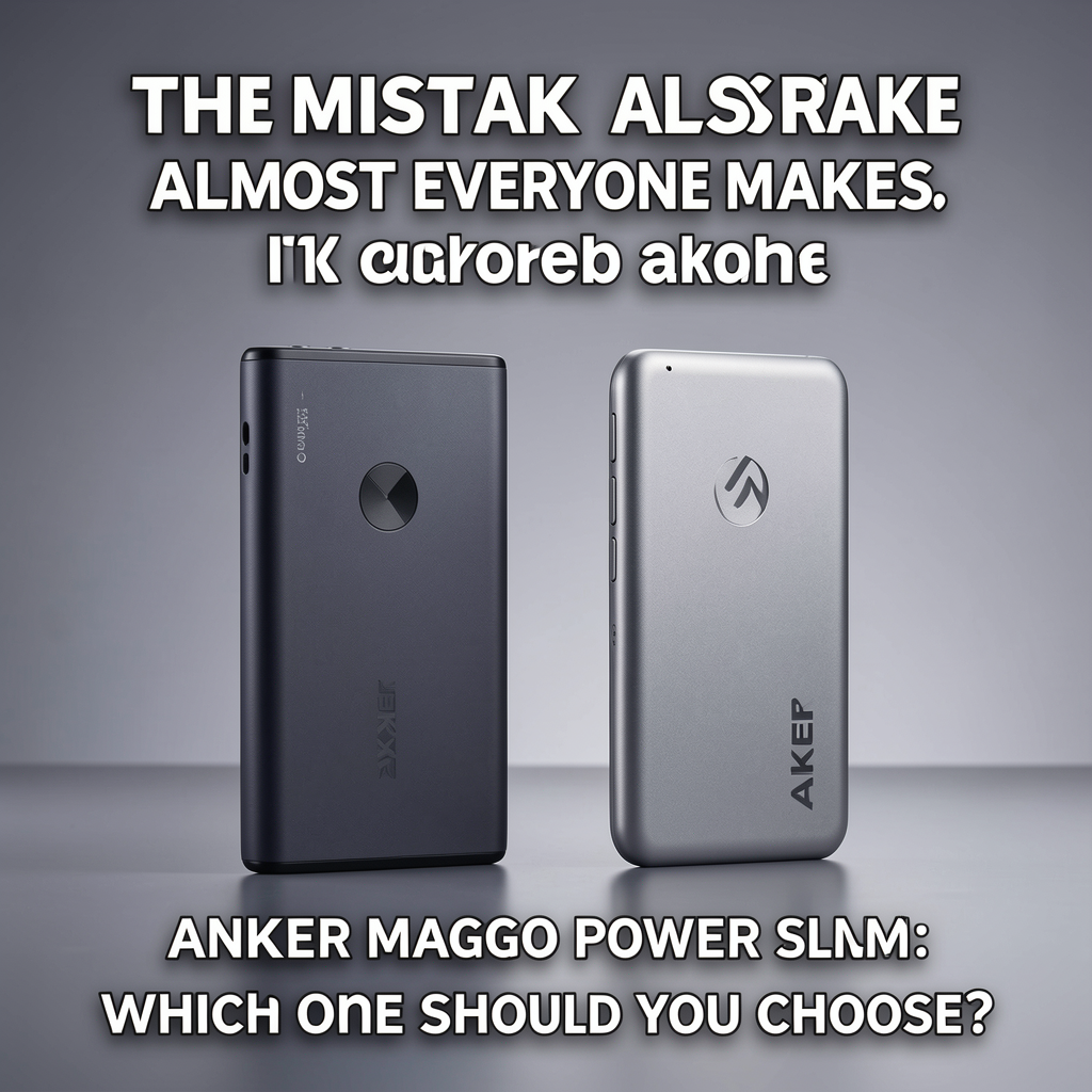 Anker Maggo Power Bank 10K vs Slim: Which One Should You Choose? - The Mistake Almost Everyone Makes
